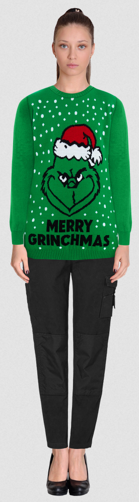 Grinch vánoční svetr unisex