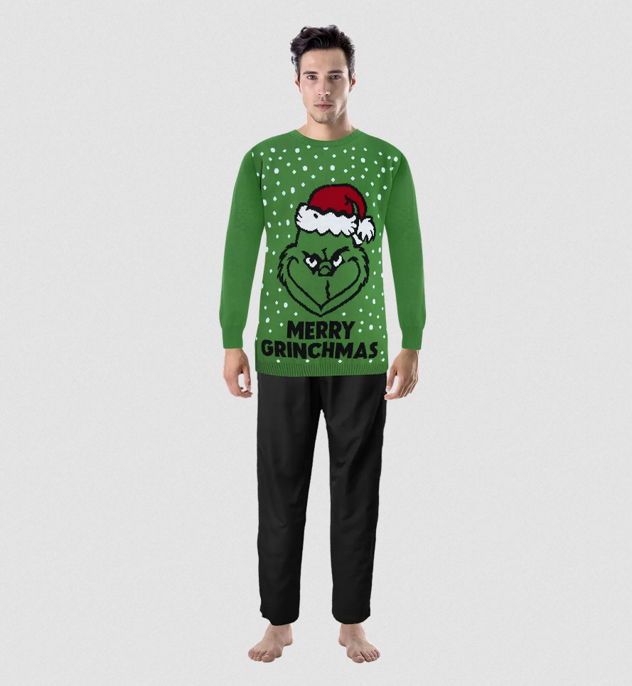 Grinch vánoční svetr unisex