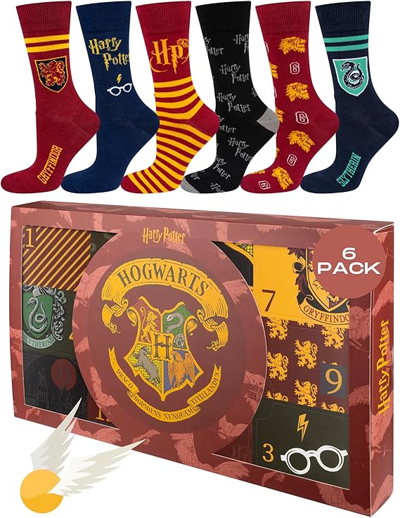 Harry Potter pánské ponožky 6 párů